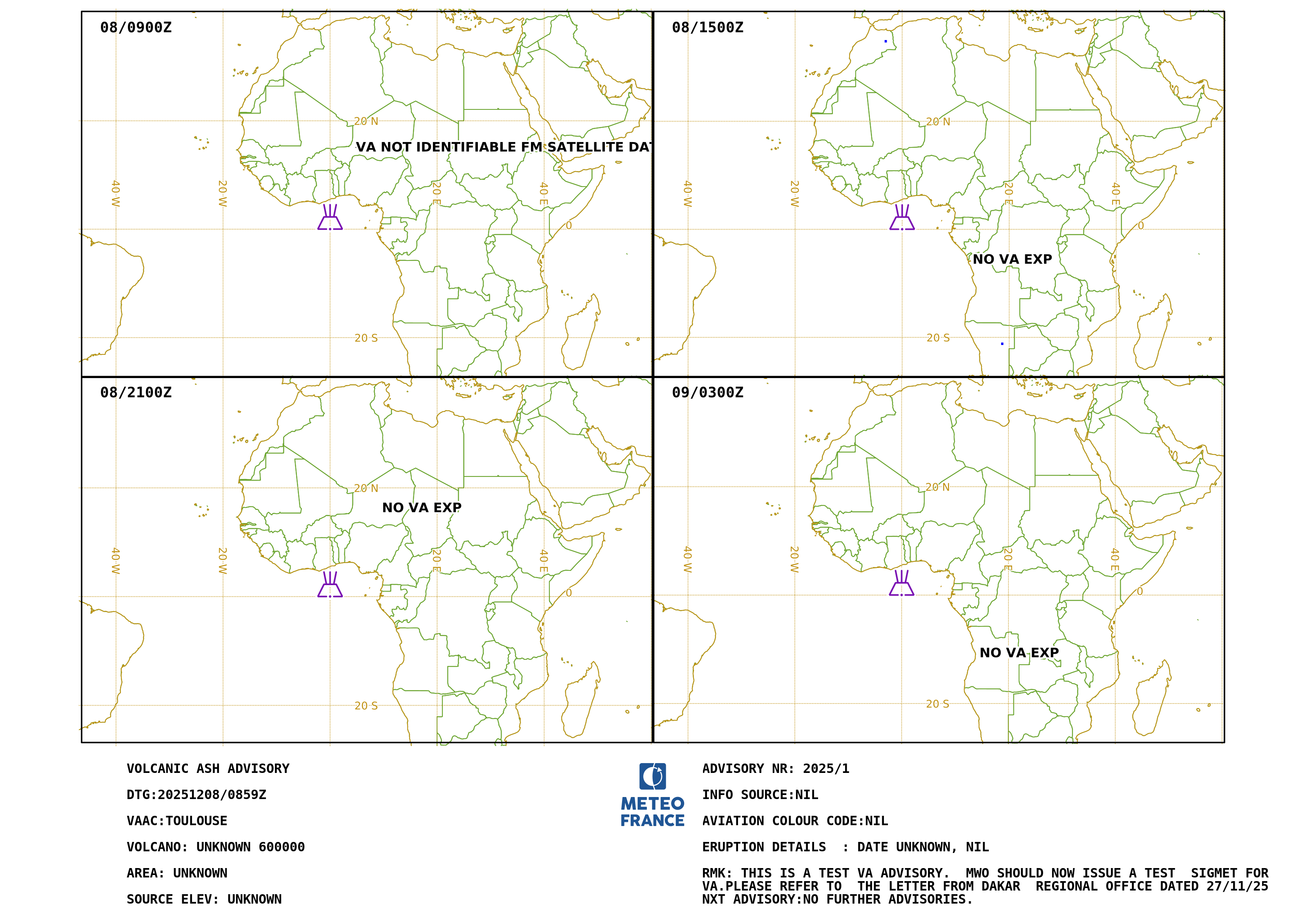 UNKNOWN.1 - 2025-12-08 08:59 utc · VAAC Toulouse