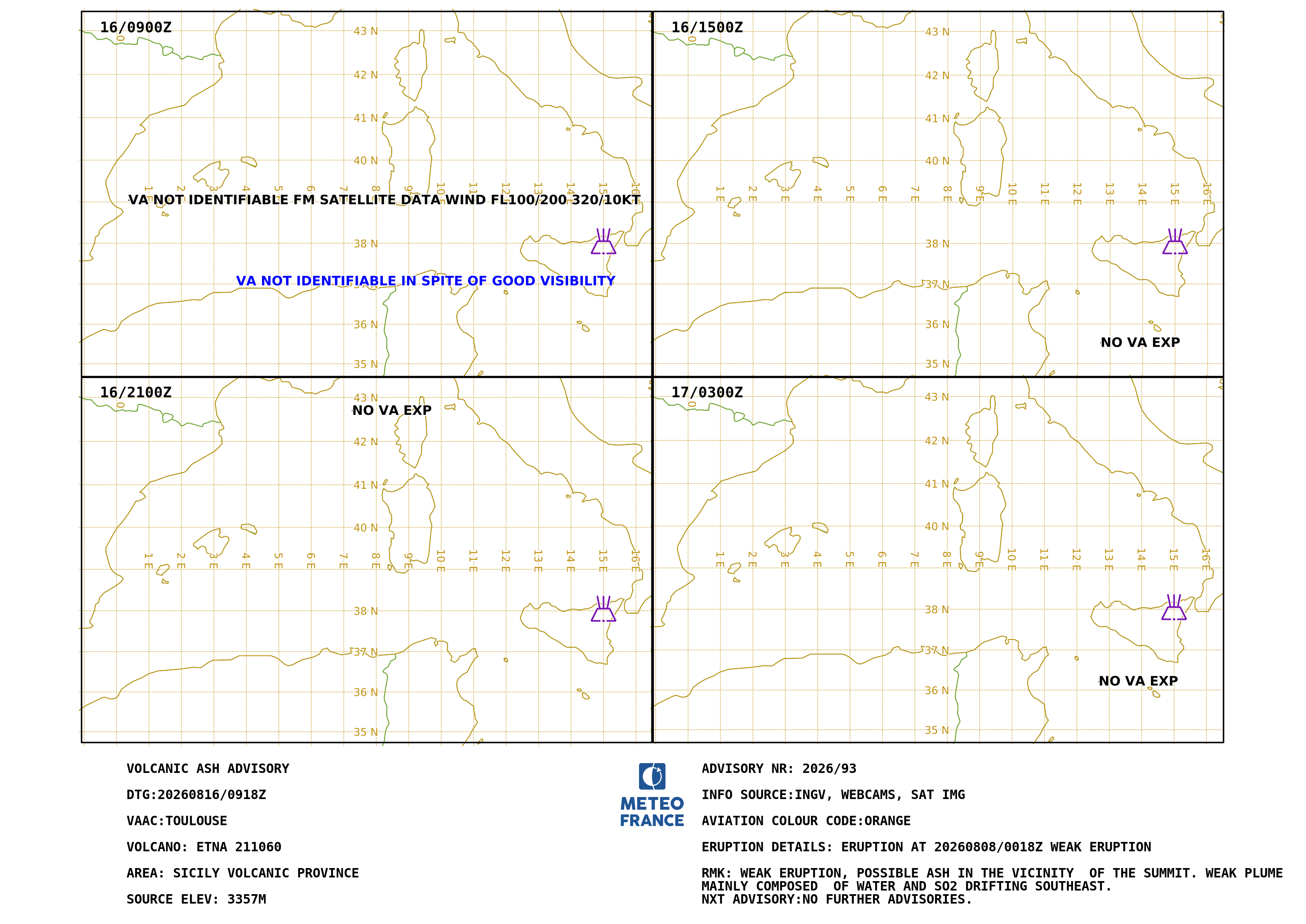 VA Advisory ETNA.93 - 2026-08-16 09:18 utc