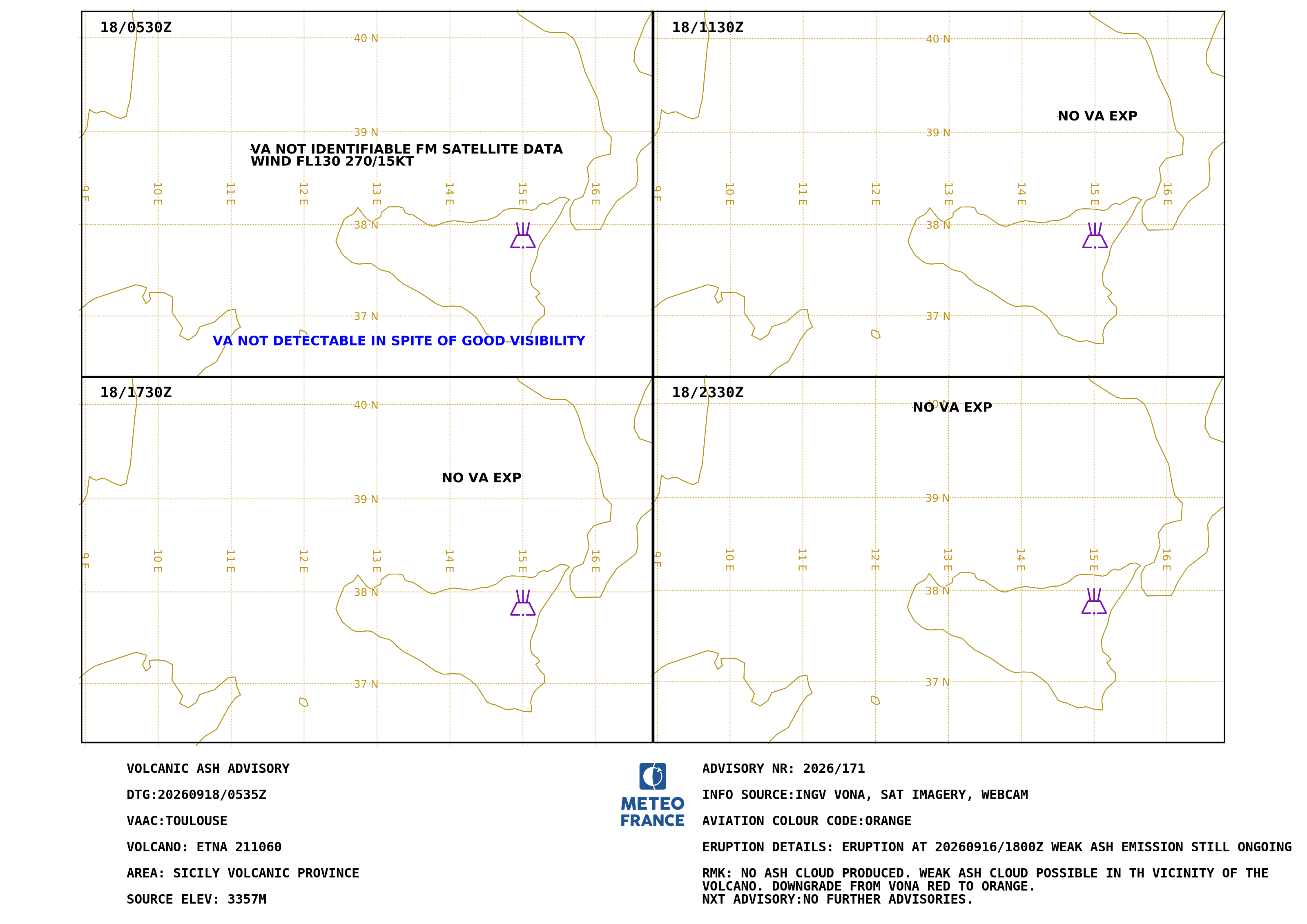 VA Advisory ETNA.171 - 2026-09-18 05:35 utc