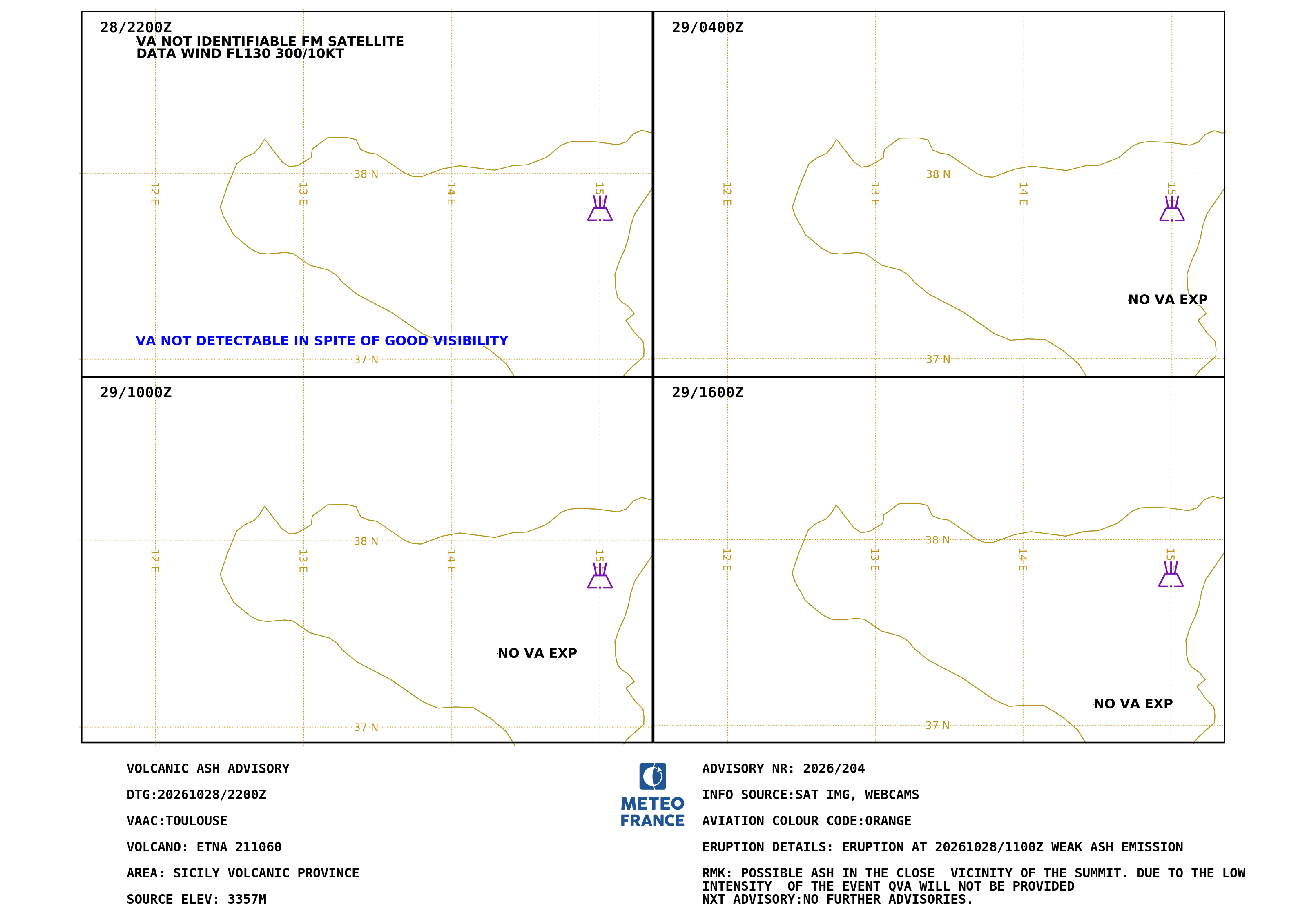 VA Advisory ETNA.204 - 2026-10-28 22:00 utc