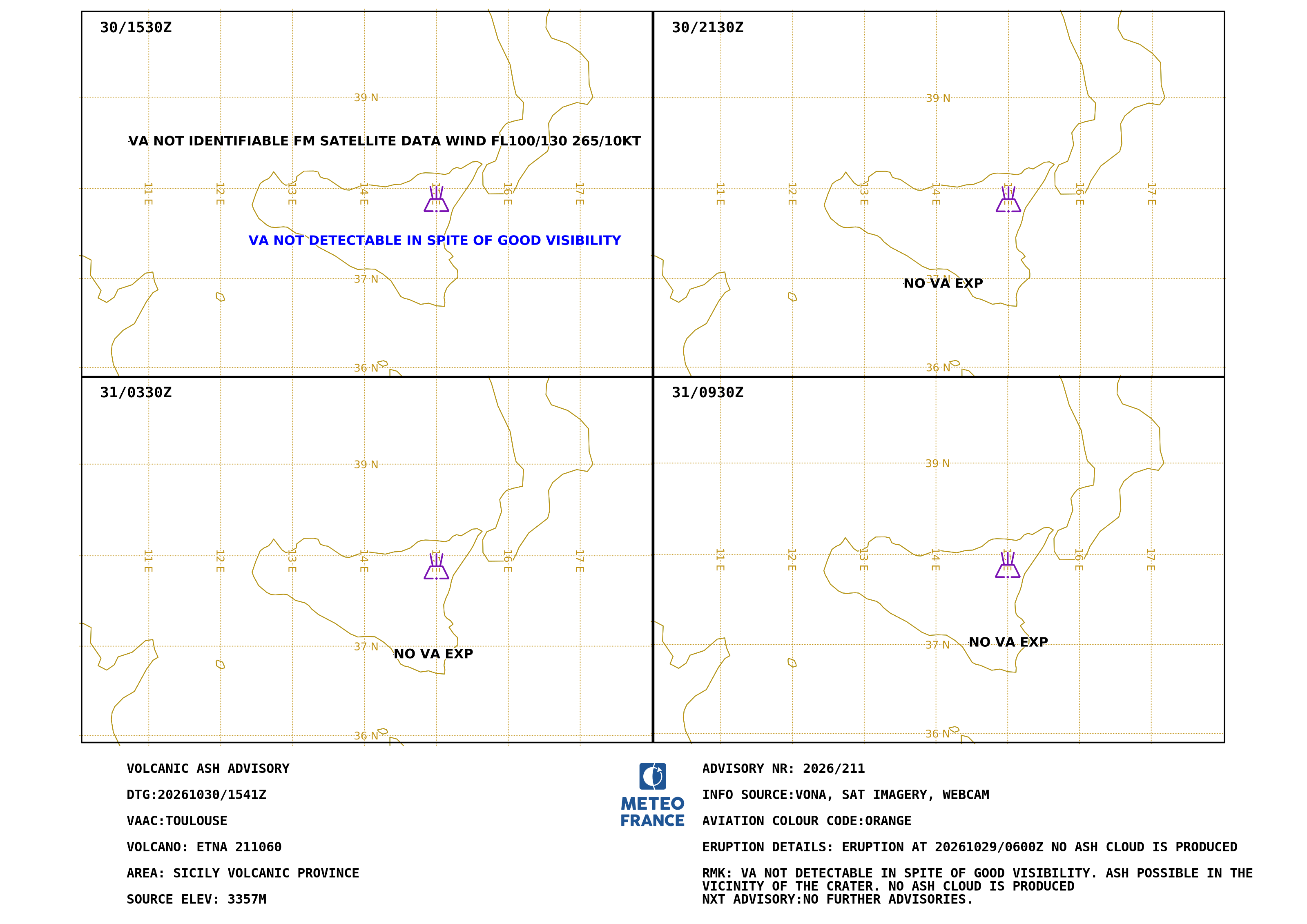 VA Advisory ETNA.211 - 2026-10-30 15:41 utc